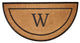 Calloway Mills The General Monogram Doormat, Letter W