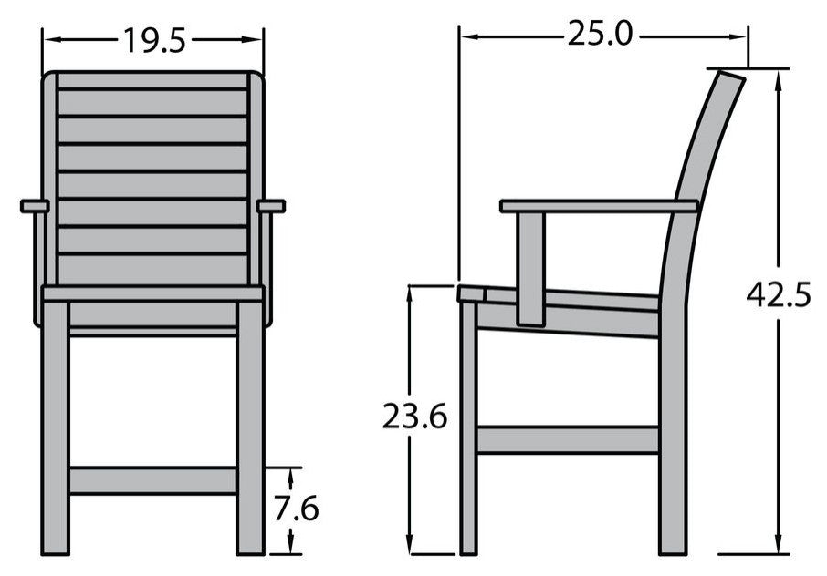 Weatherly Counter-Height Armchair, Weathered Acorn