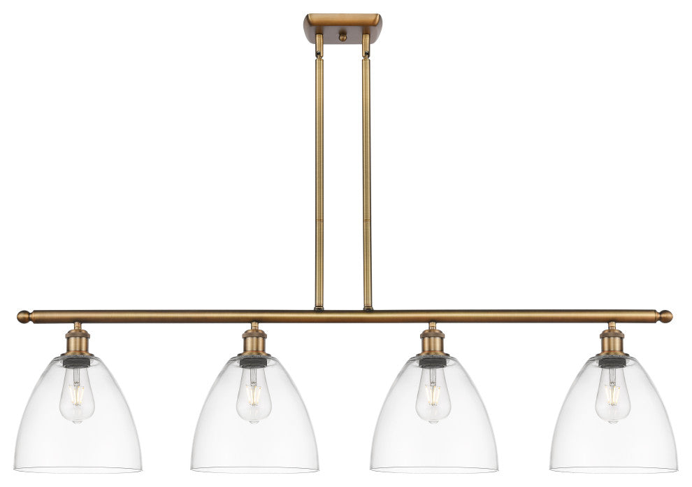 Innovations 516-4I-BB-GBD-92 4 Light Island Light, Brushed Brass