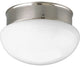 1-Light 7.50" LED Close-to-Ceiling in Brushed Nickel