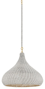 Hudson Valley Lighting Hampstead Pendant, Aged Brass