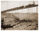 "Dale Creek Bridge, Wyoming, Union Pacific Railway, 1885" Paper Art, 22"x18"
