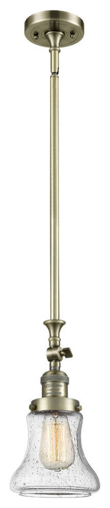 Innovations Lighting 206-Ab-G194-Led 1 Light Dimmable Led Mini Pendant