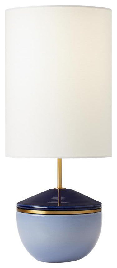 Cade Table Lamp, 1-Light, LED, Polar Blue, 19.88"