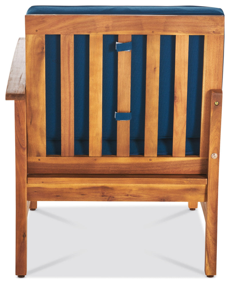 GDF Studio 5-Piece Capri Outdoor Chat Set, Blue