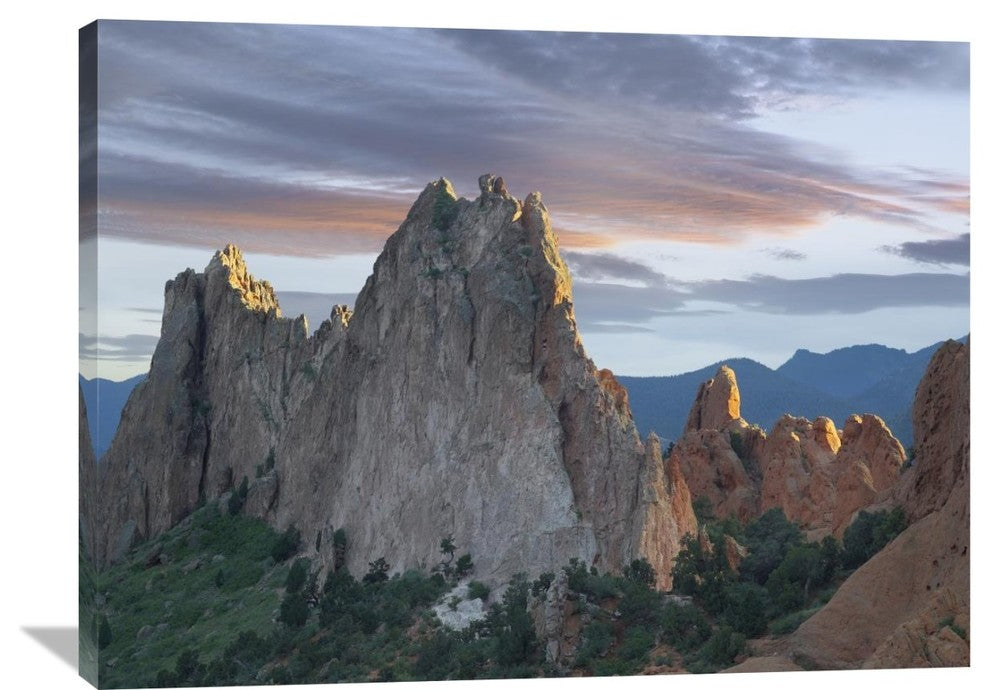 "Gray Rock And South Gateway Rock, Garden Of The Gods, Colorado" Artwork