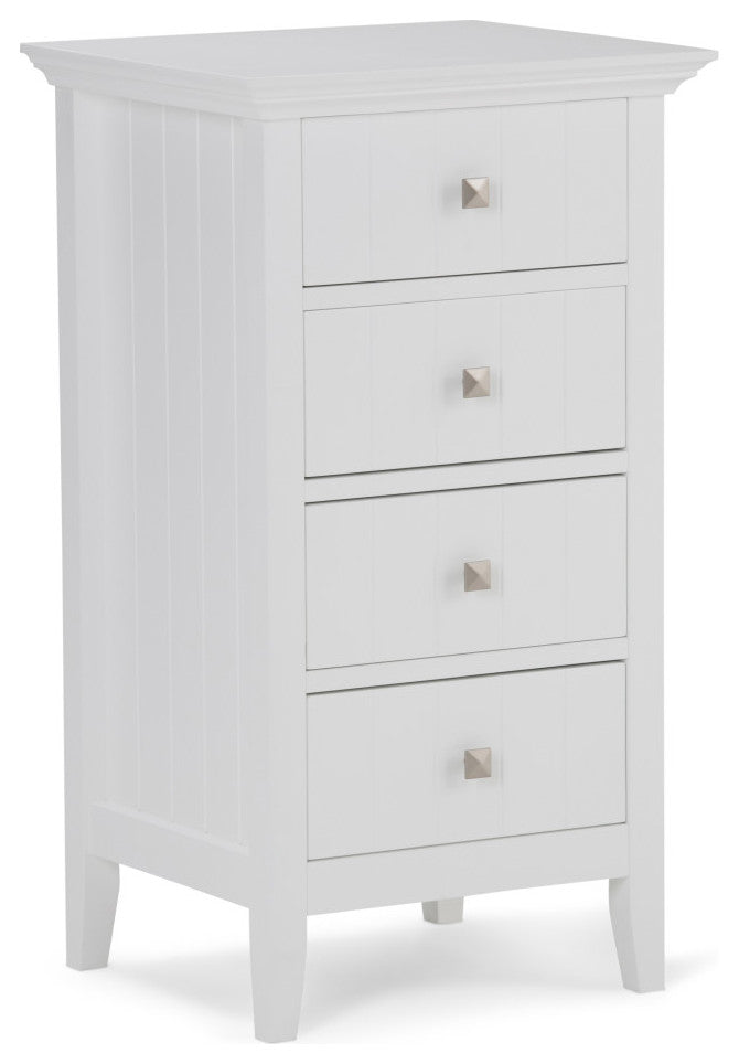 Acadian Four Drawer Floor Storage Cabinet