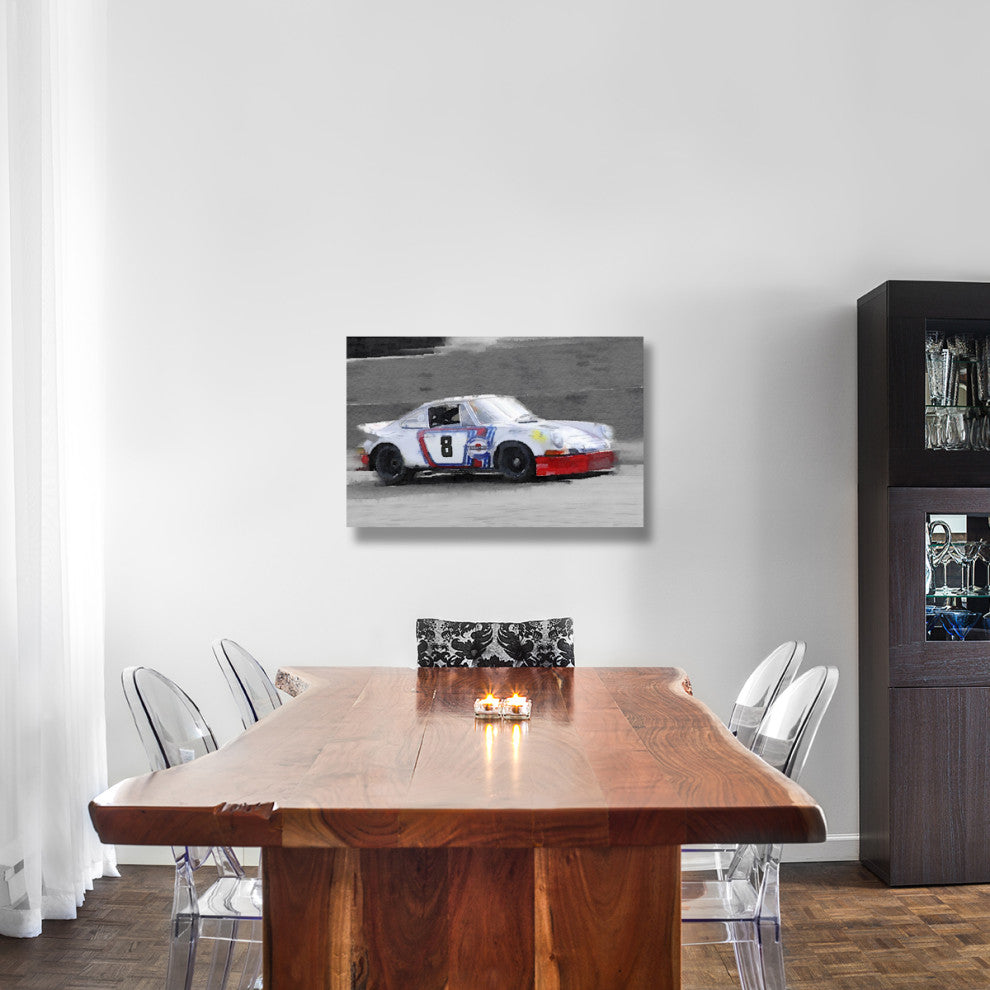 "1973 Porsche 911 Watercolor" Fine Art Print