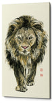 Epic Graffiti "Majestic King of the Jungle" by River Han, Giclee Canvas, 20"x40"