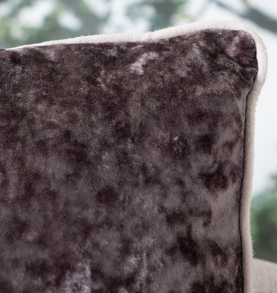 Safavieh Darian Pillow Brown 20" X 20"