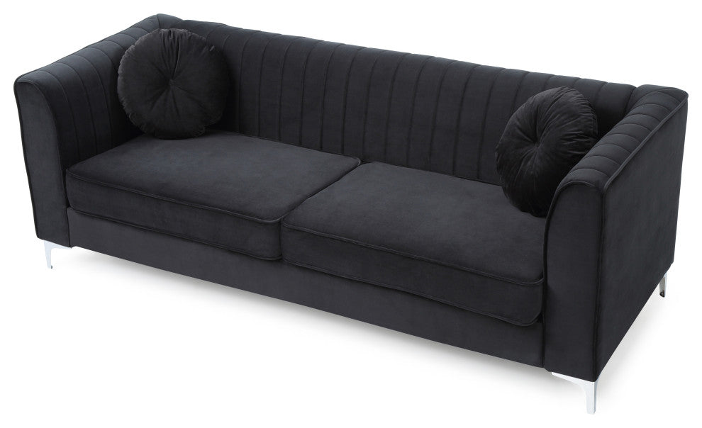 Delray Sofa, Black