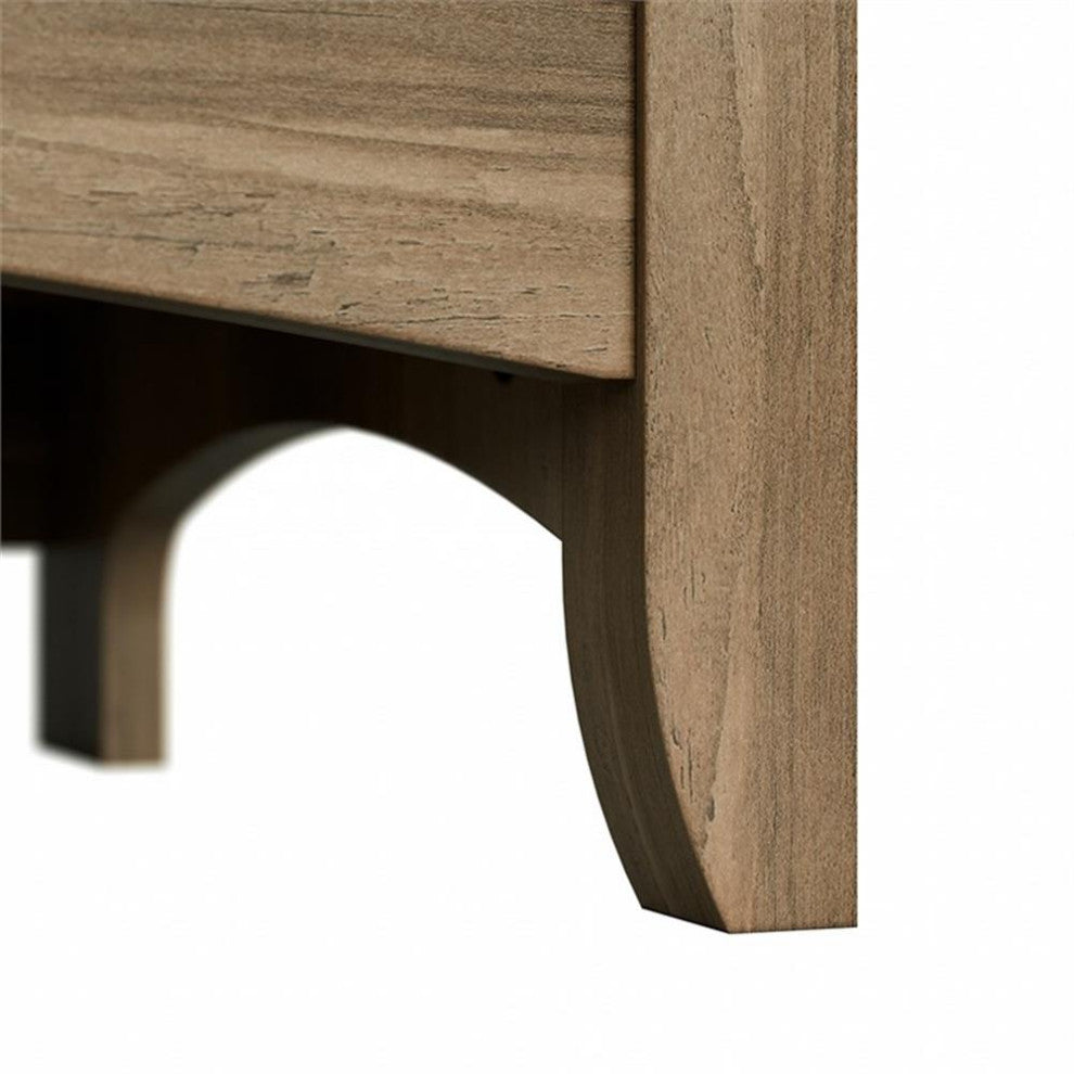 Salinas Tall 5 Shelf Bookcase in Reclaimed Pine - Engineered Wood