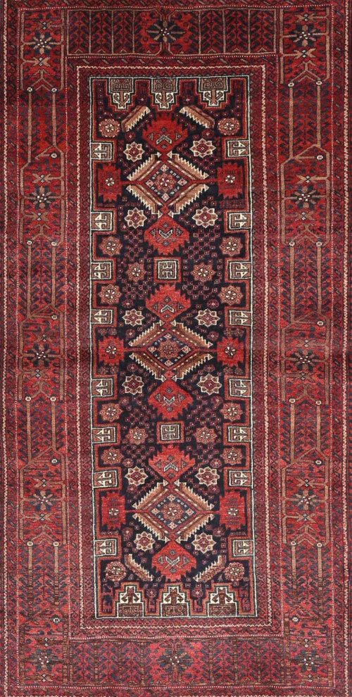 Ahgly Company Indoor Rectangle Traditional Area Rugs, 7' x 9'
