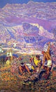 Antonio Munoz Degrain Los molineros sacan del agua a Don Quijote Wrapped Canvas