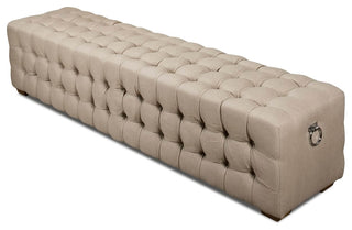 Modern Tufted Upholstered Bench