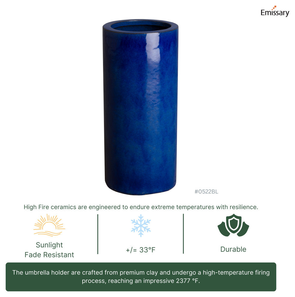 Blue Umbrella Stand