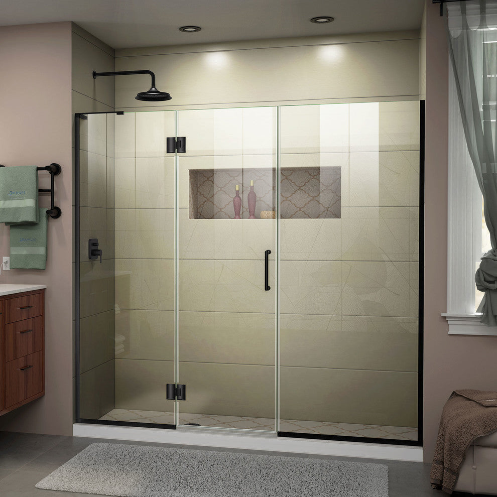 Dreamline Unidoor-X 61, 61 1/2"x72" Hinged Shower Door