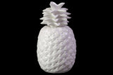 White Ceramic Pineapple Figurine