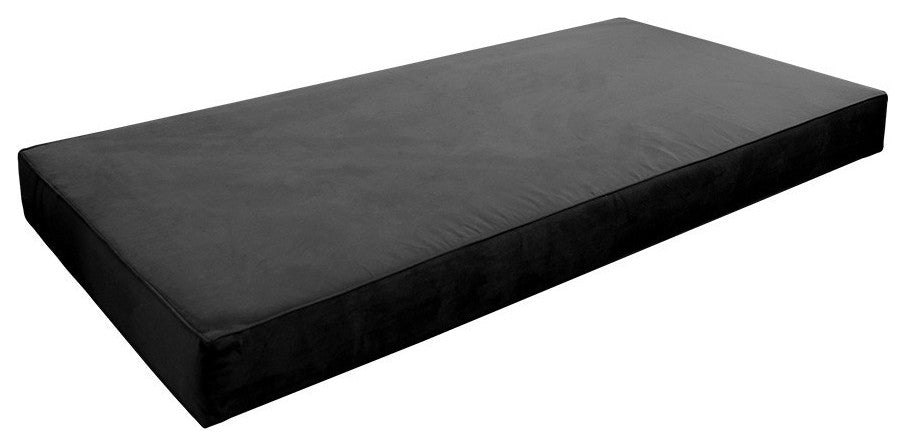 Same Pipe 8" Twin-XL 80x39x8 Velvet Indoor Daybed Mattress |COVER ONLY|-AD350