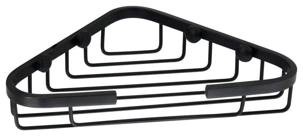 MODONA's 6" x 6" LARGE Corner Soap Basket SS304 -, Rubbed Bronze
