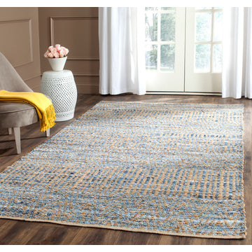 Safavieh Cape Cod CAP353A 8''x10'' Blue/Beige Rug