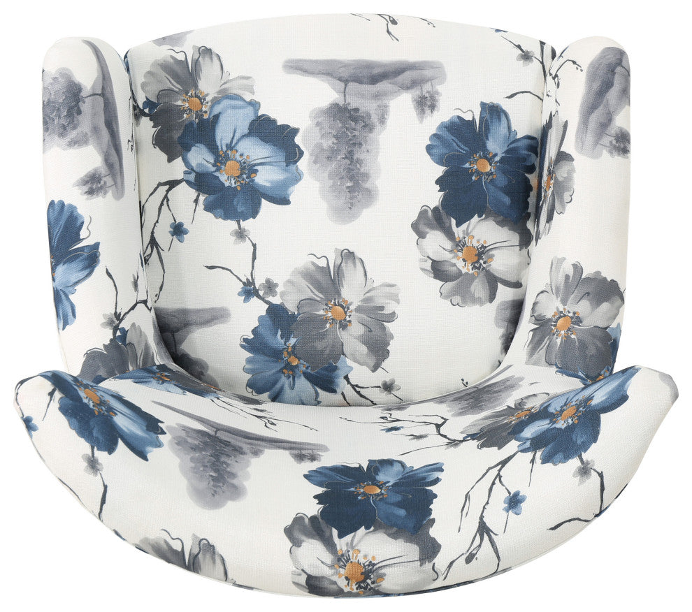 GDF Studio Oliver Contemporary Fabric Upholstered Club Chair