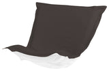Seascape Puff Chair Cover, Charcoal
