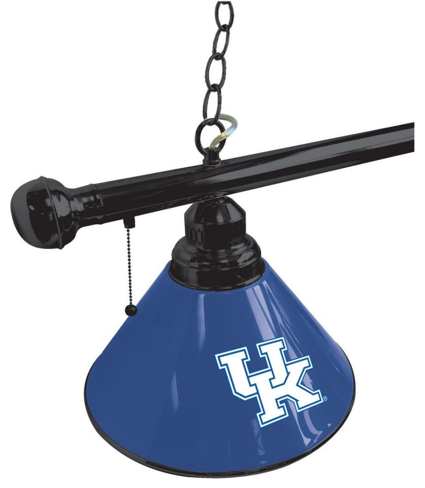 Holland University of Kentucky UK 3-Shade Billiard Light - Black