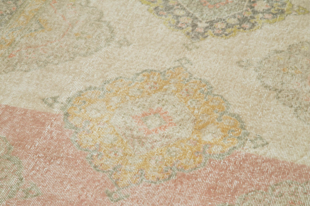 Rug N Carpet - Handwoven Turkish 4' 9" x 12' 10" Contemporary Runner Rug