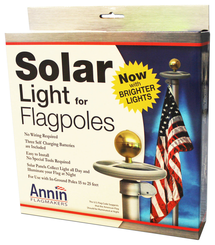 Solar Light for In-Ground Flagpole
