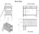 Aurora Twin Over Twin Bunk Bed