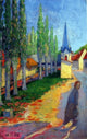 Lucien Roy Springtime in Franche Comte Wall Decal
