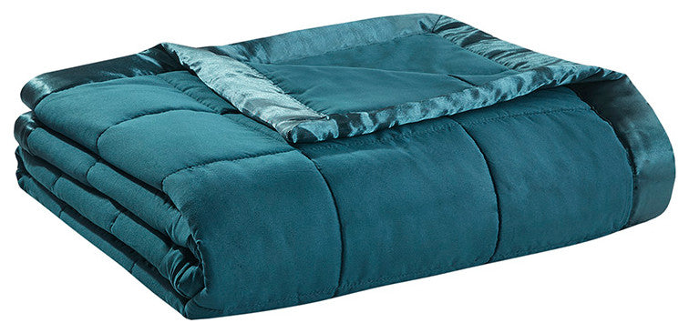 Madison Park All-Seaon 3M Scotchgard Moisture Management Blanket, Teal, King