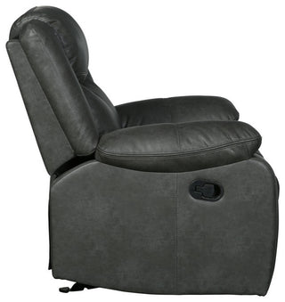 HomeRoots 42" Gray Reclining Chair