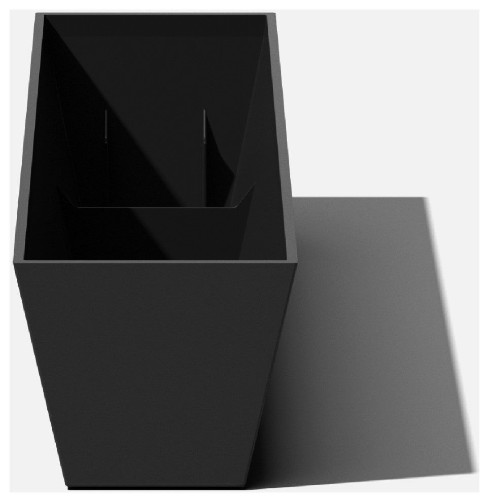 Veradek Pure Series Window Box, Black, 36 Inch, 1 Pack