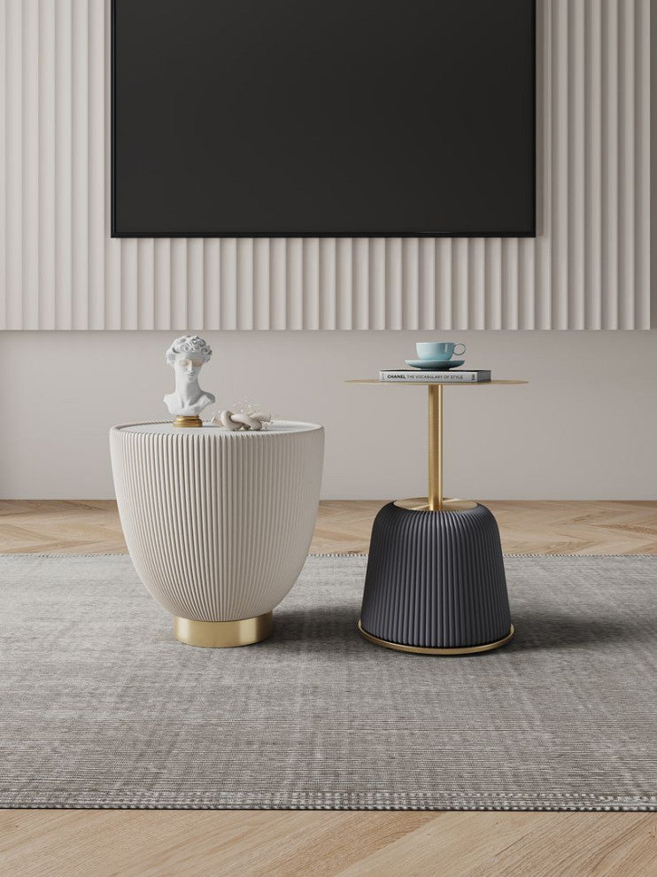 Manhattan Comfort 2-Piece Anderson End Table 1.0 and End Table 2.0