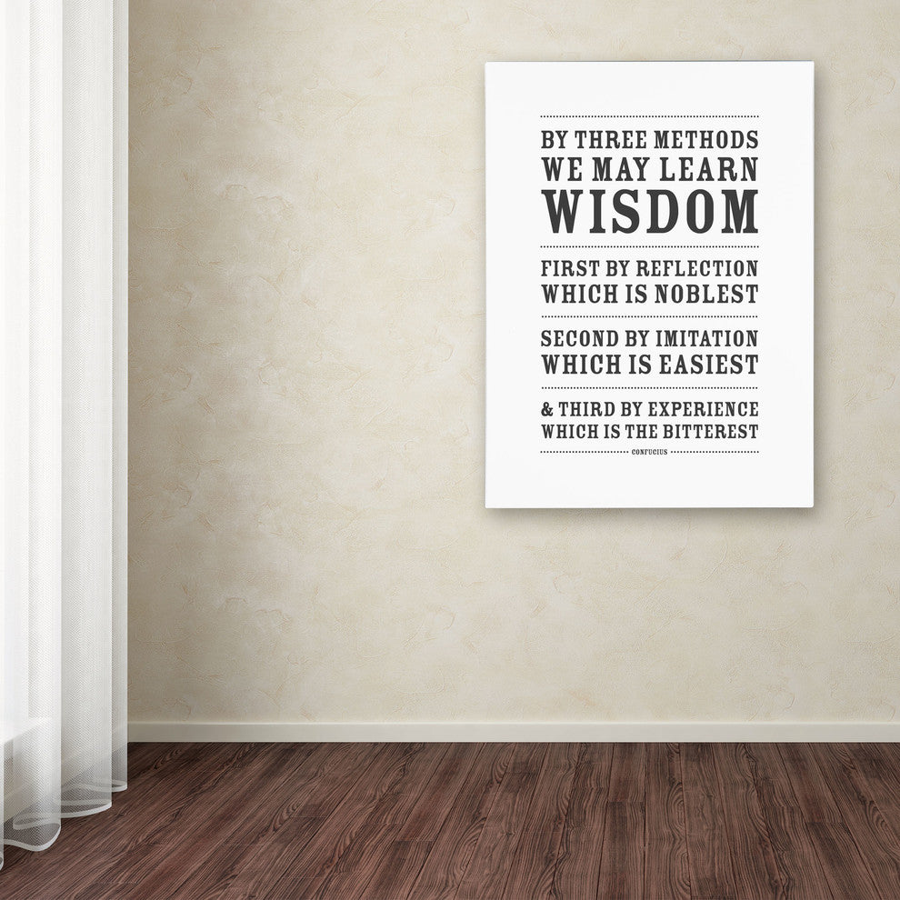 ''Three Ways to Wisdom III'' Canvas Art by Megan Romo