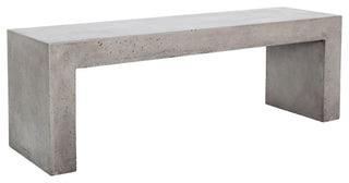 Lazarus Outdoor Bench Grey