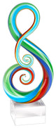 Rainbow 11" Note Centerpiece