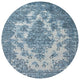 Ahgly Company Indoor Round Mid-Century Modern Area Rugs, 7' Round