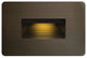 Hinkley Landscape Lighting Luna 4.5" Horizontal 12v Step Light, Matte Bronze