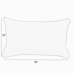 Sunbrella Cabana Classic Outdoor Pillows, Set of 2, 12x18