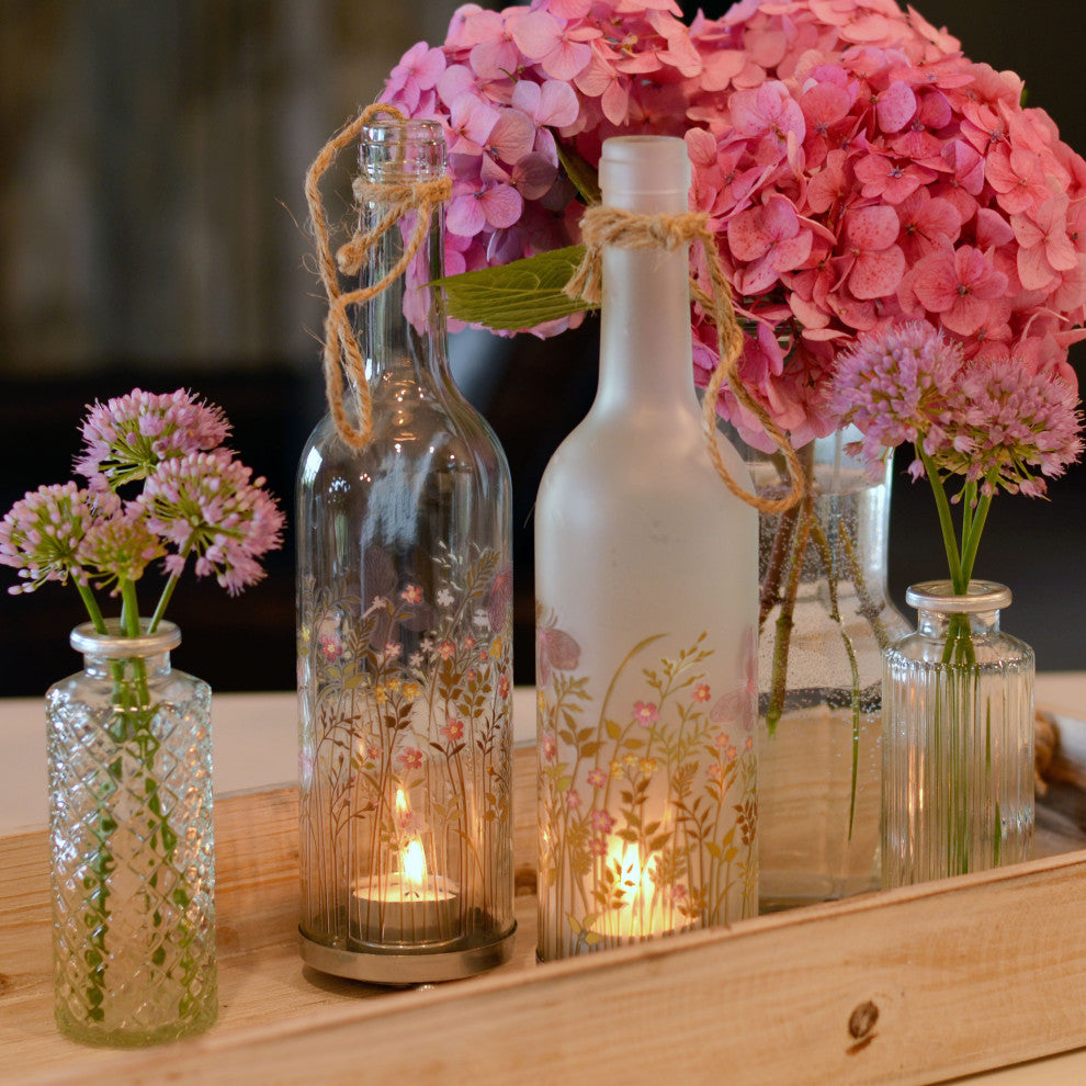 Meadow Flowers Tea Light Holder Set