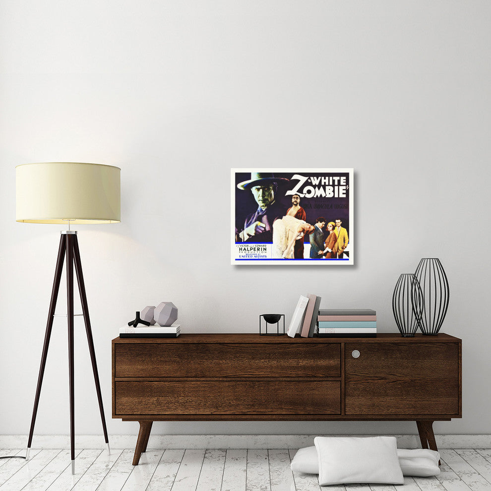 "White Zombie" Stretched Canvas Giclee by Hollywood Photo Archive, 30"x24"