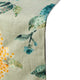 Decorative Table Runner Orange Cotton, Sequins, Roses Tassels - Orange Rosiness