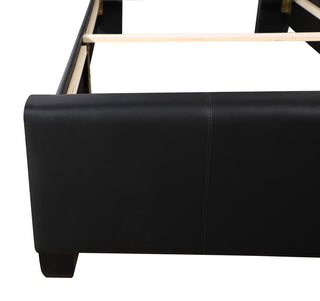 Bed, Black, Twin
