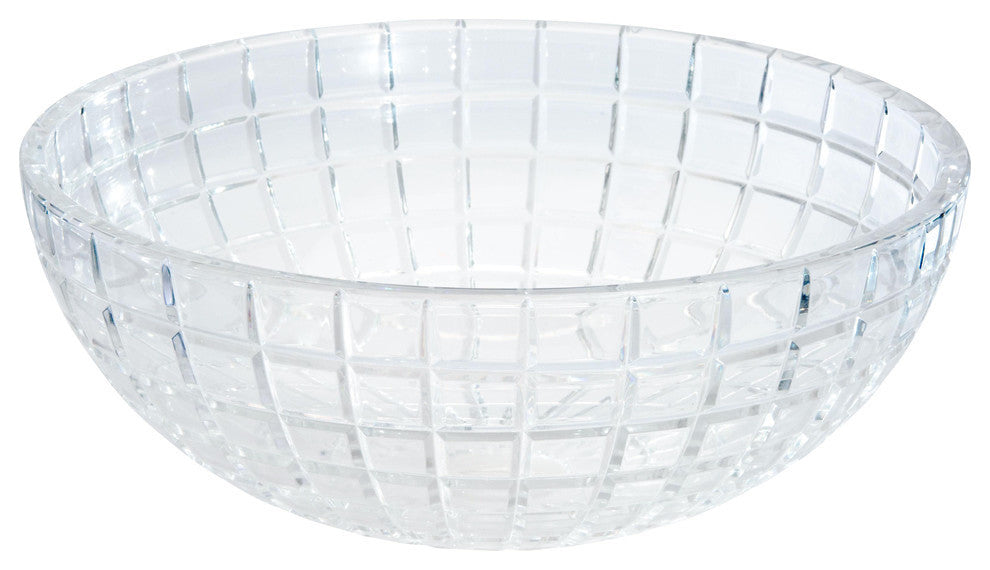 De Medici Luxor Crystal Round Modern Vessel Sink