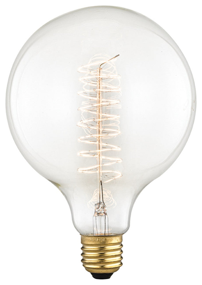 Jenna 1-Light Pendant, Polished Nickel, Clear Glass