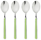 Fantasia Coffee Spoon Set 4-Piece Set, Acid Green