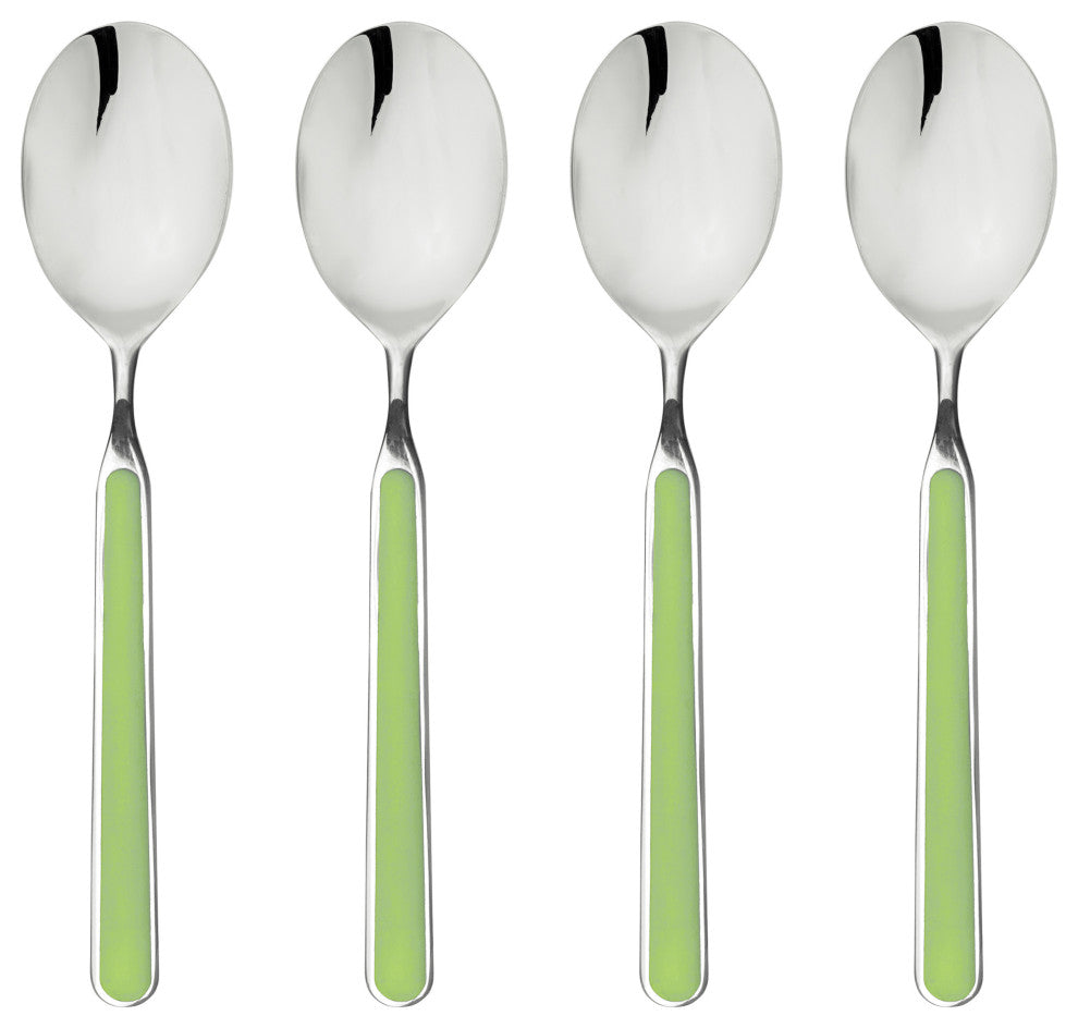 Fantasia Coffee Spoon Set 4-Piece Set, Acid Green